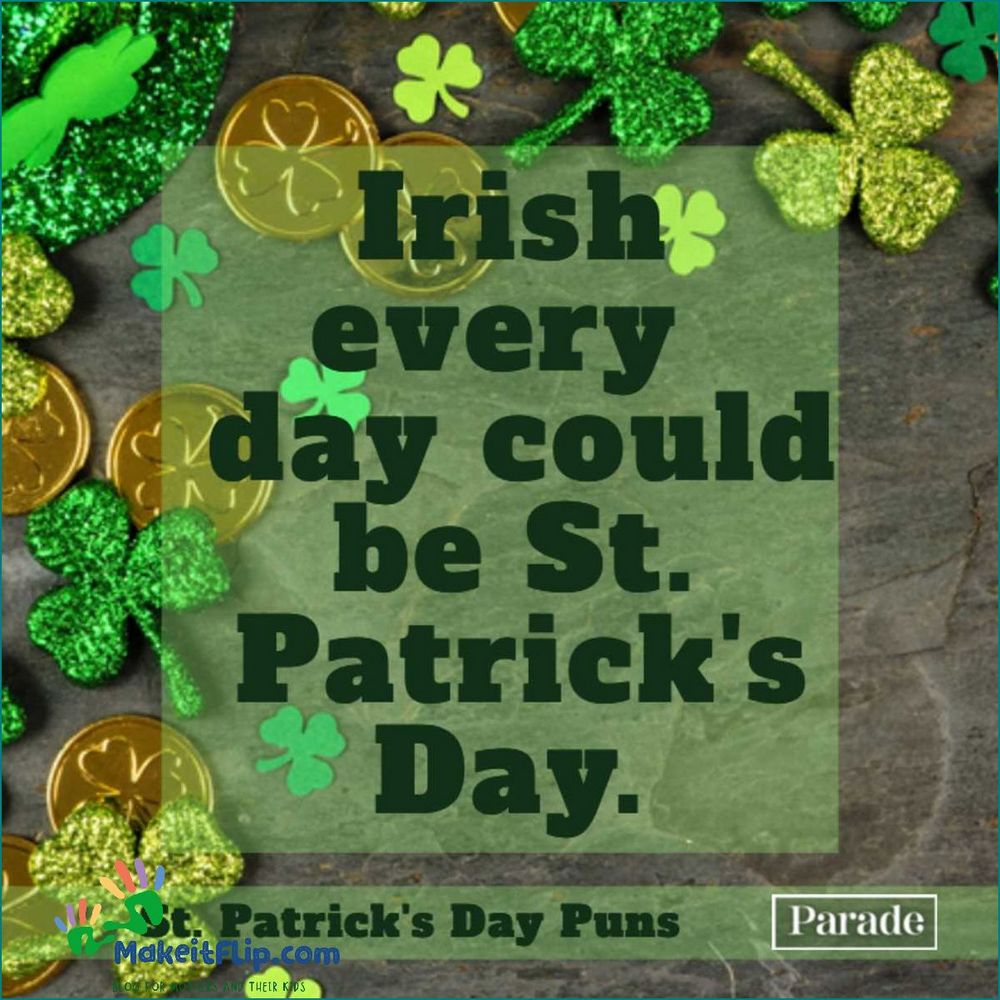 17 Hilarious St Patrick's Day Puns to Shamrock Your World