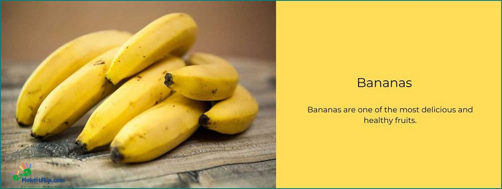 Are Bananas Acidic Exploring the pH Levels of Bananas
