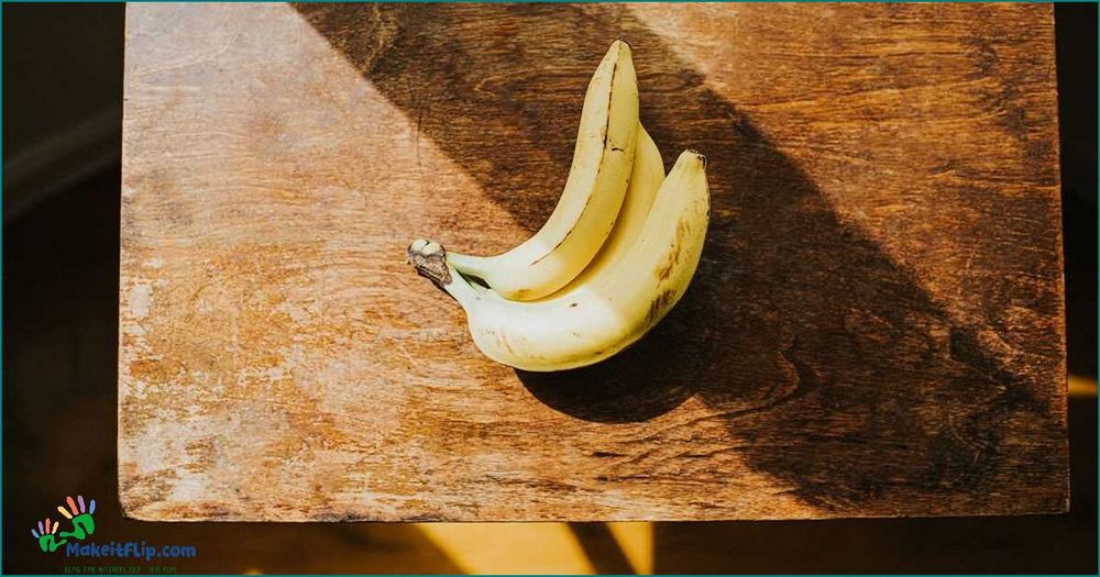 Are Bananas Acidic Exploring the pH Levels of Bananas
