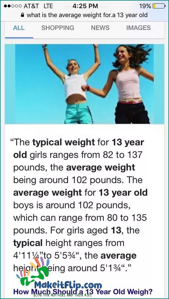 Average Weight for a 14 Year Old What to Expect