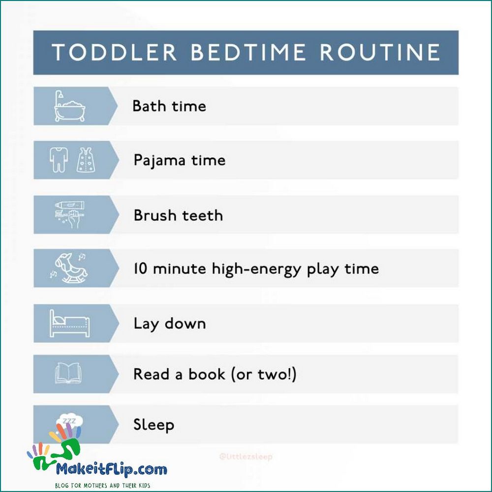 Bedtime Routine for 3 Year Olds Tips and Tricks for a Peaceful Night's ...