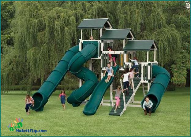 Swingset for big kids The perfect outdoor play equipment for older children