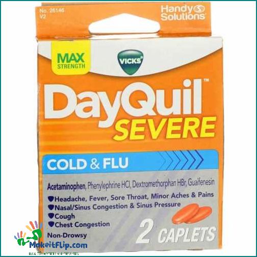 Can I Take Ibuprofen with Dayquil Find Out Here
