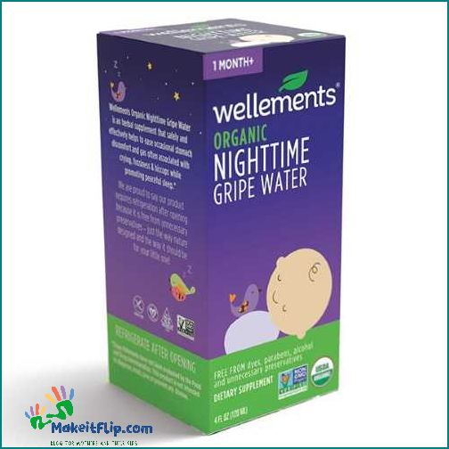 Gripe Water Night Time A Natural Solution for Baby's Nighttime Discomfort