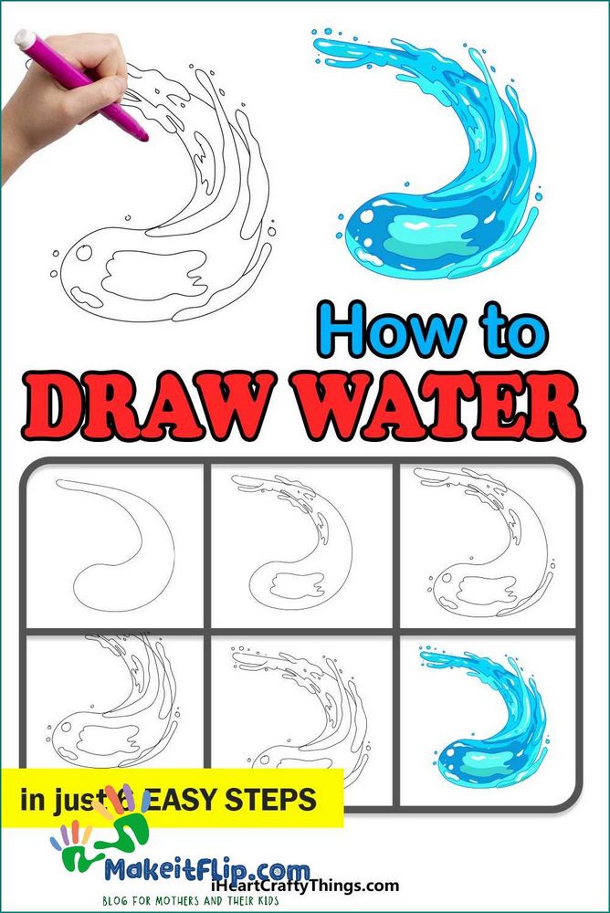 How to Create a Stunning Water Splash Drawing Step-by-Step Guide