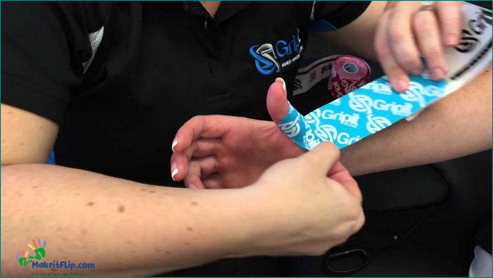 How to Properly Wrap Your Wrist for De Quervain's Tenosynovitis