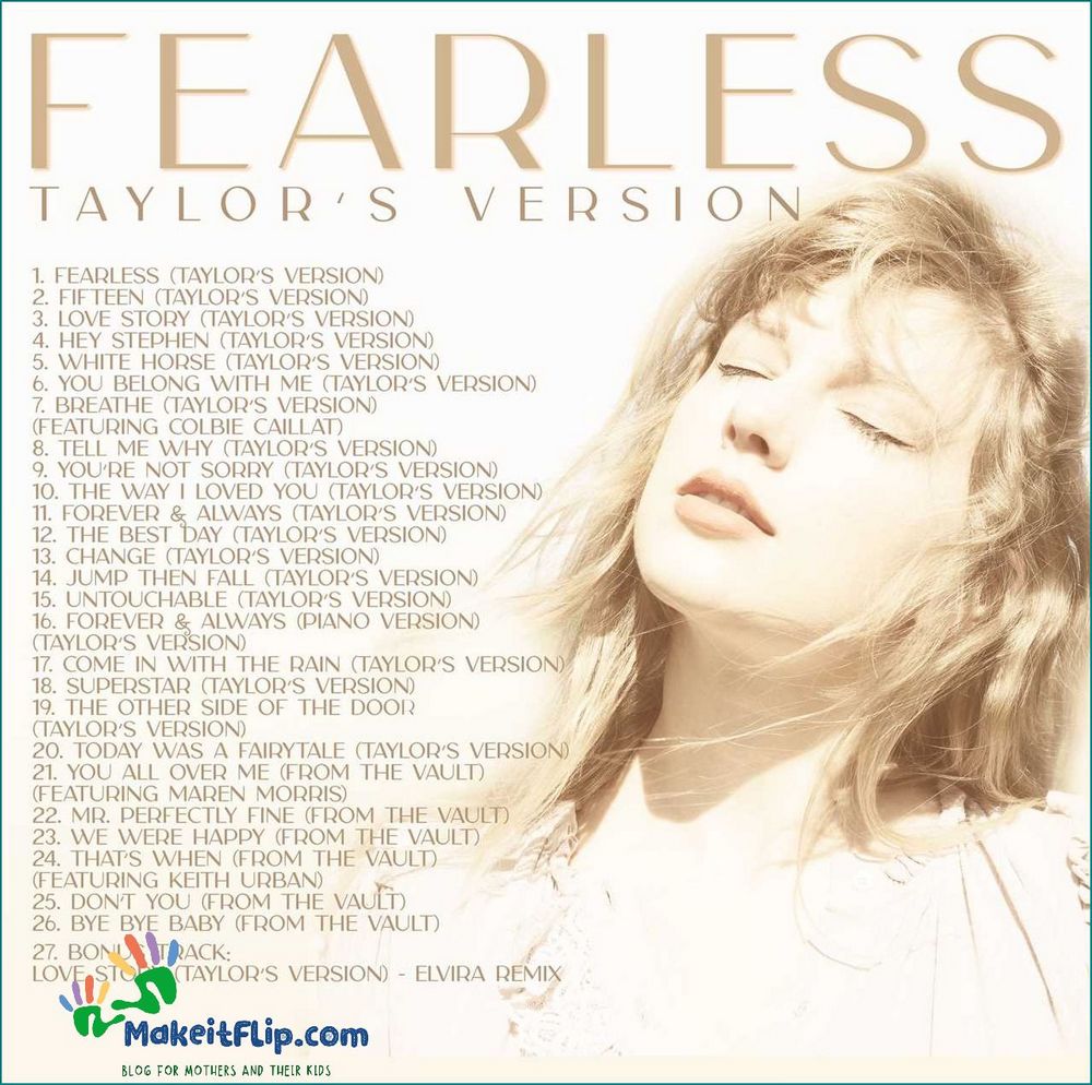 Name Every Taylor Swift Song The Ultimate List of Taylor Swift Songs
