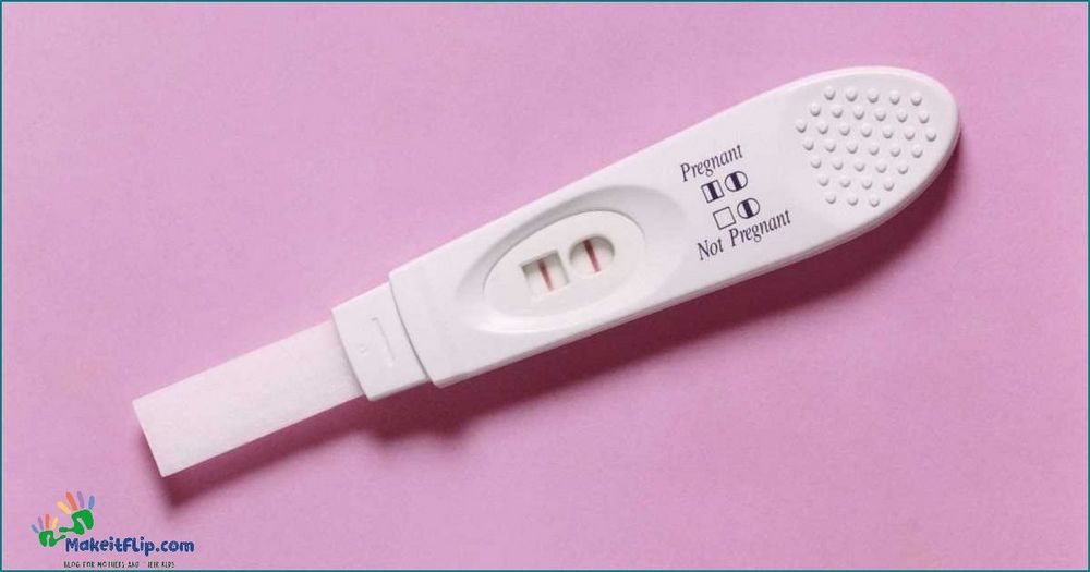 Positive Pregnancy Test Picture What to Expect and How to Interpret the Results
