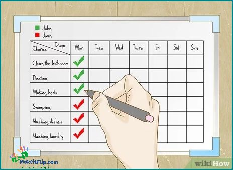 Creating an Effective Chore Chart for Teens A Step-by-Step Guide