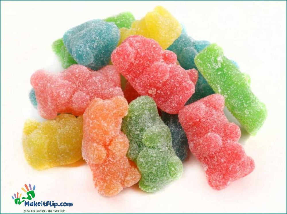 Delicious and Fun Edible Gummy Bears for All Ages