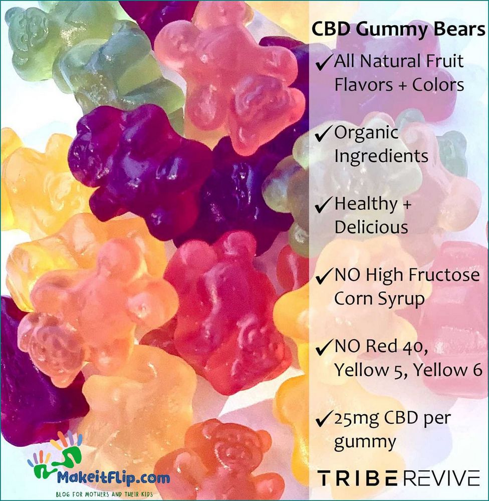 Delicious and Fun Edible Gummy Bears for All Ages