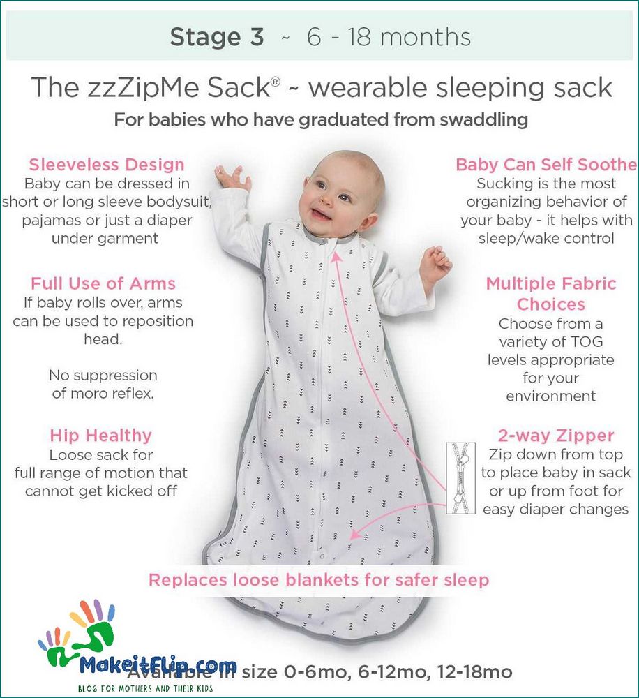Discover the Benefits of Using a Transitional Sleep Sack for Your Baby