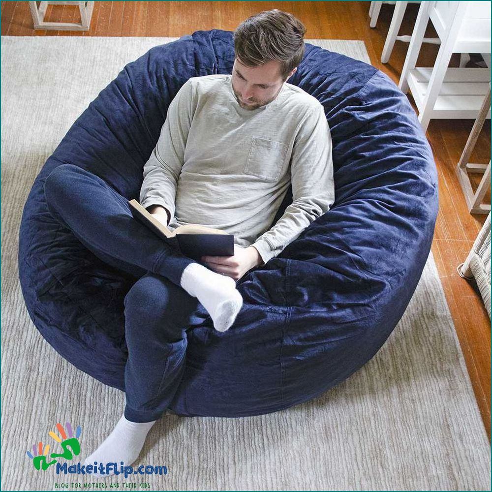 Discover the Ultimate Comfort with an Oversized Bean Bag Chair