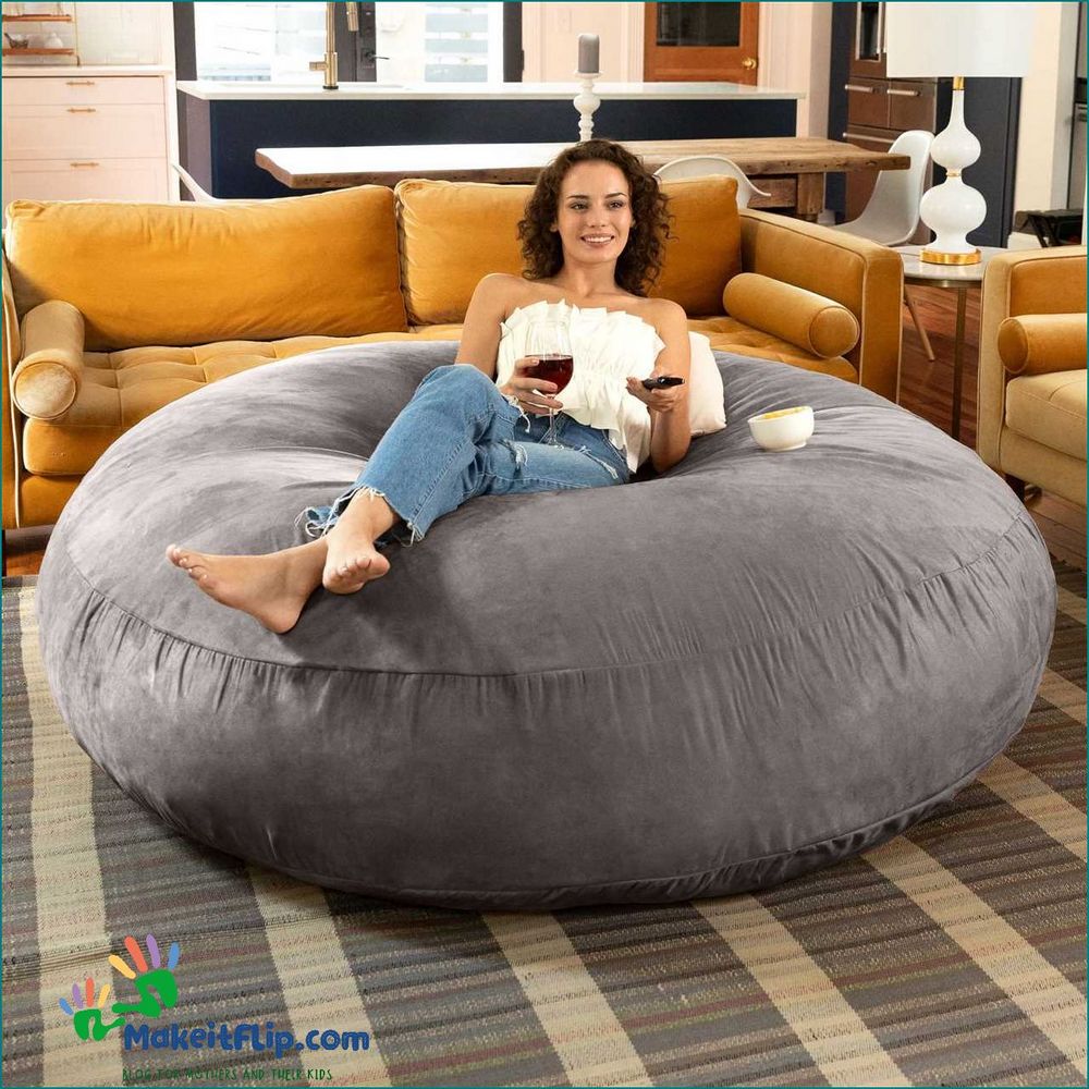 Discover the Ultimate Comfort with an Oversized Bean Bag Chair
