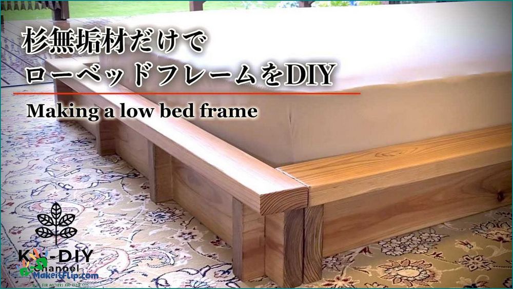 How to Build a DIY Floor Bed Step-by-Step Guide