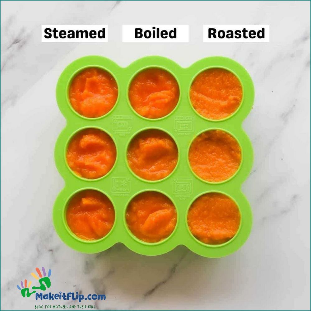 How to Make Carrot Puree for Your Baby Easy Homemade Recipe