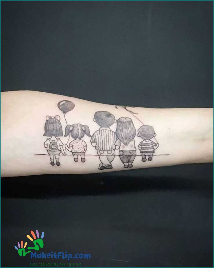 Mother of 3 Tattoos Celebrating Motherhood with Ink