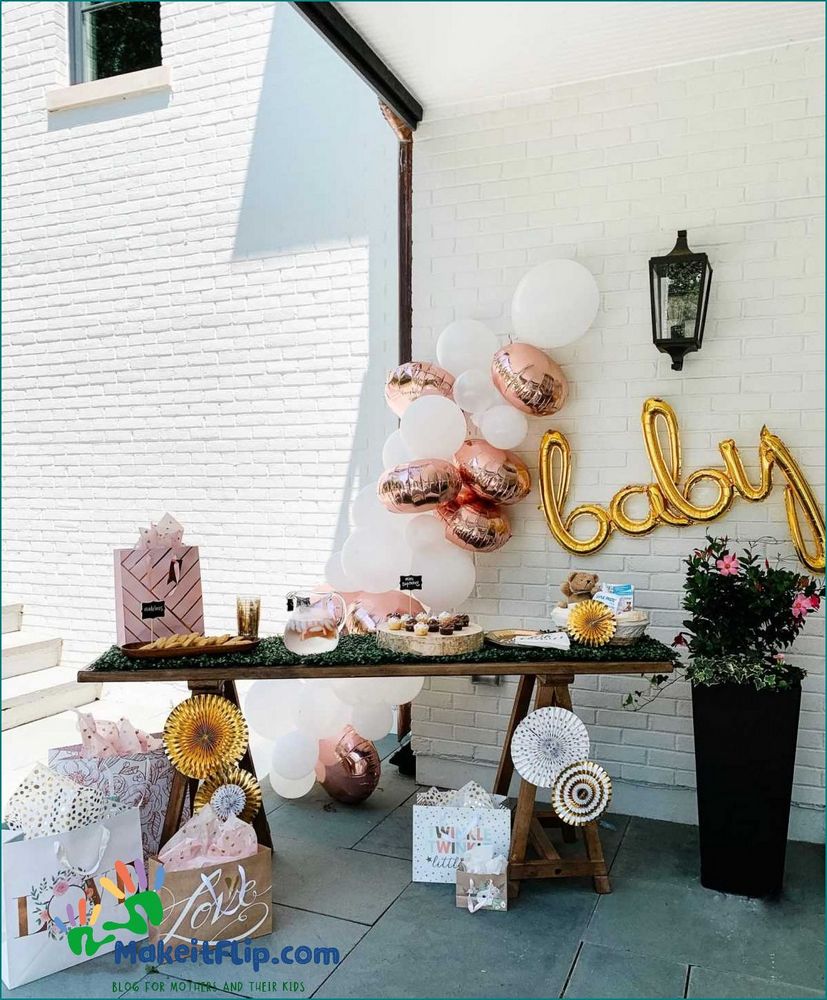 Outdoor Baby Shower Ideas Tips and Inspiration for a Memorable Celebration