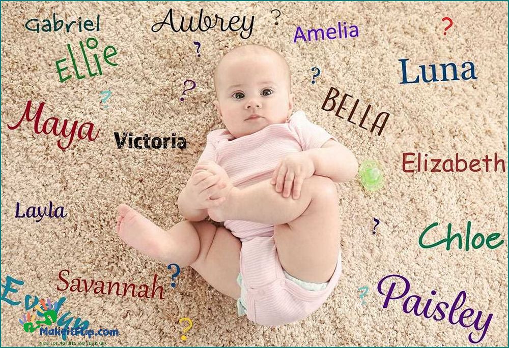 Popular and Unique Modern Baby Girl Names | Name Ideas for Your Little Princess