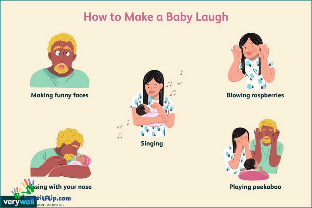 When do babies start laughing A guide to baby's first giggles