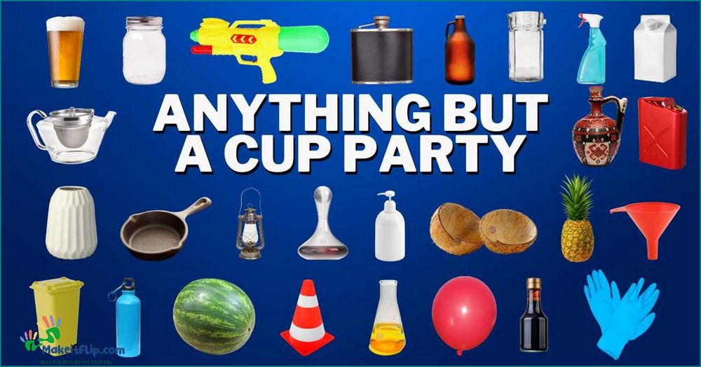 10 Creative Anything but a Cup Ideas for Your Next Party