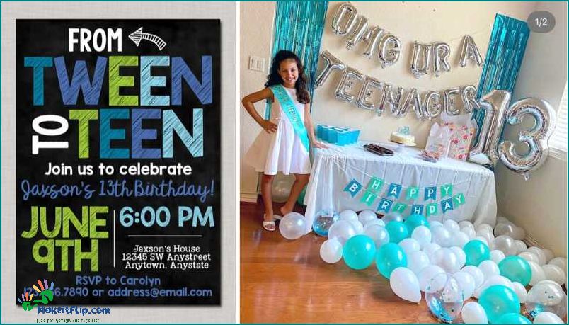 13th Birthday Party Ideas Fun and Creative Ways to Celebrate