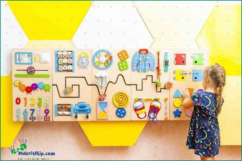 Engaging and Educational Busy Board for Toddlers | Fun and Interactive Activities