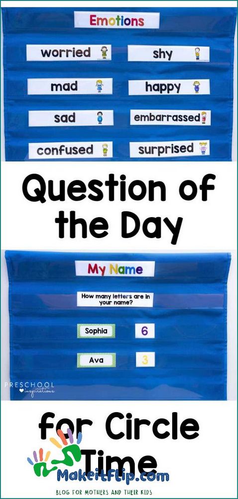 Engaging and Educational Question of the Day Activities for Preschoolers