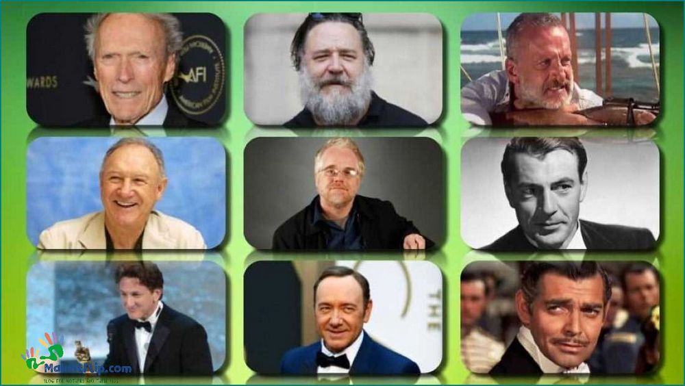 Exploring the Legacy of Older White Male Actors A Look at Their Impact and Contributions