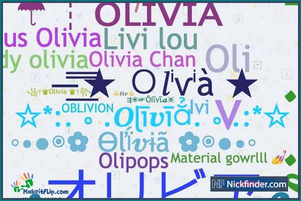 Fun and Creative Nicknames for Olivia - Find the Perfect Nickname for Your Friend