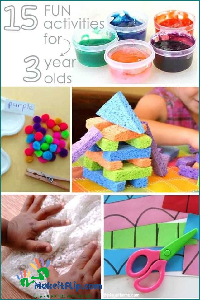 Fun and Educational Activities for 3 Year Olds