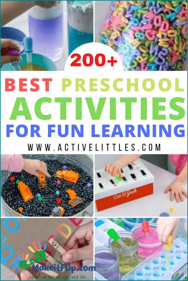 Fun and Educational Activities for 4 Year Olds