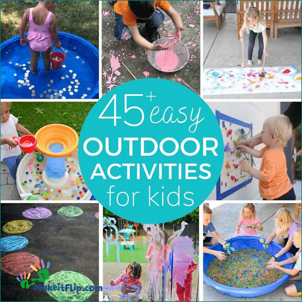 Fun and Educational Outdoor Activities for Preschoolers