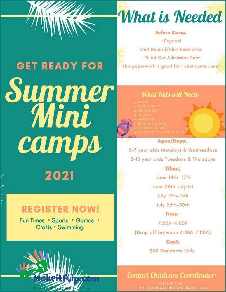 Fun and Educational Summer Camp for 4 Year Olds | Register Now