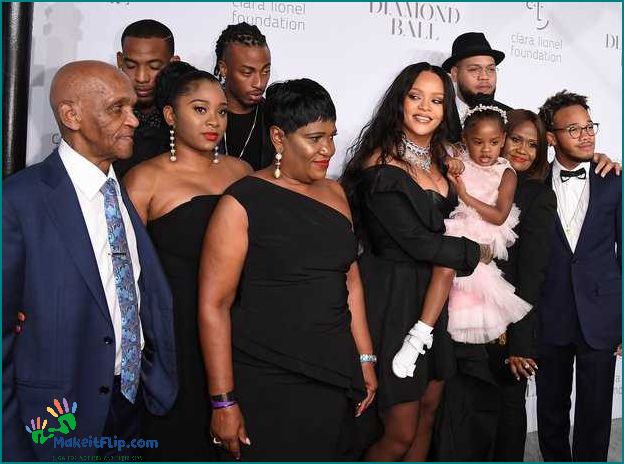Rihanna Family Discover the Singer's Closest Relatives and Loved Ones