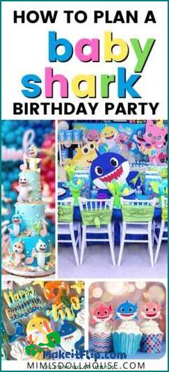 Throw an Unforgettable Baby Shark Birthday Party for Your Little One