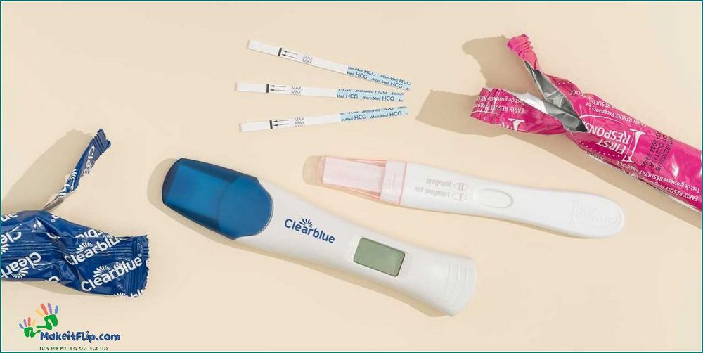 Clear Blue Digital Pregnancy Test Strips Avoiding False Negative Results