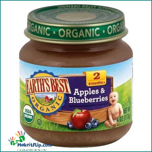 Discover the Best Baby Food for Your Little One with Earth's Best