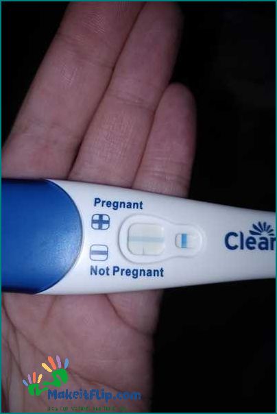 Early Faint Positive Pregnancy Test Clear Blue What You Need to Know