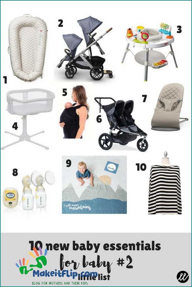 Essential Second Baby Must-Haves A Comprehensive Guide