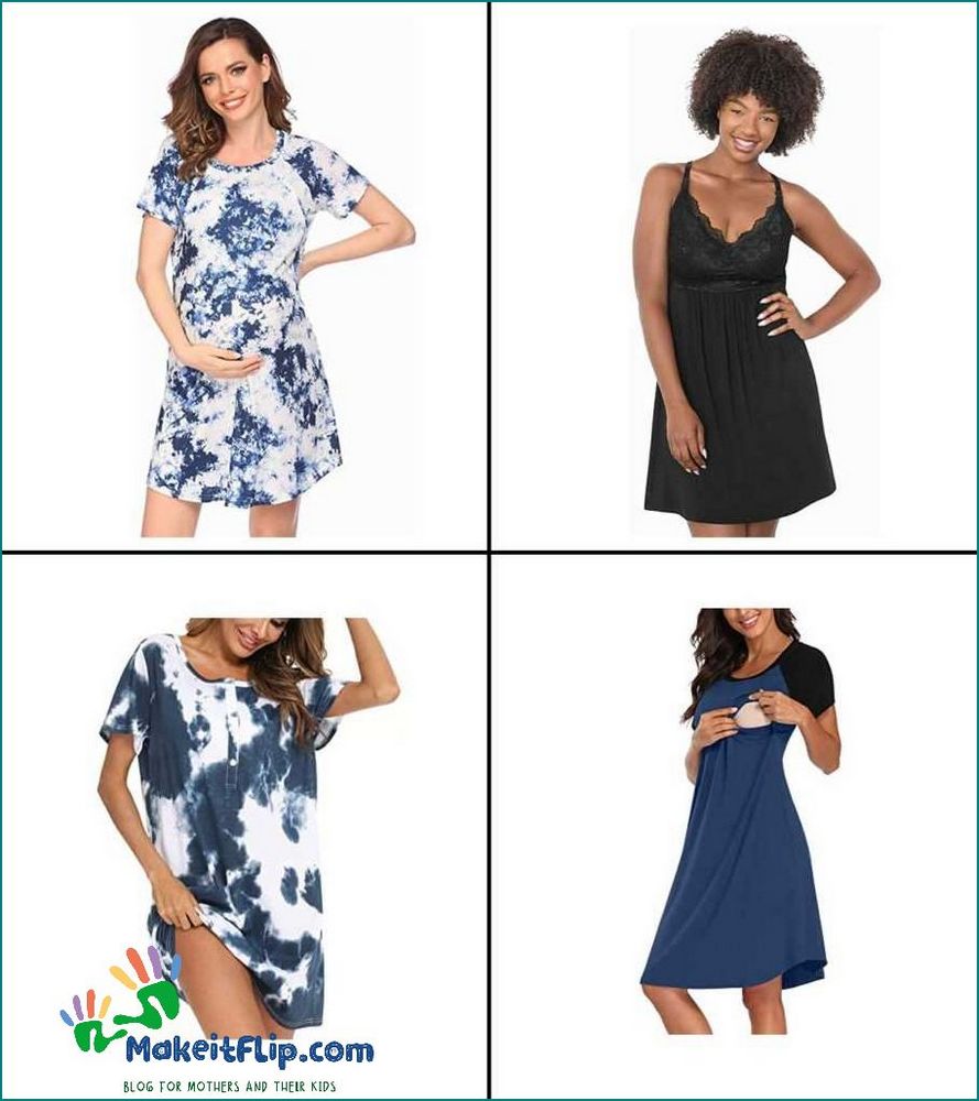 Get a Good Night's Sleep with a Comfortable Nursing Nightgown