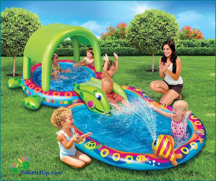Get Ready for Summer Fun with an Inflatable Pool with Slide