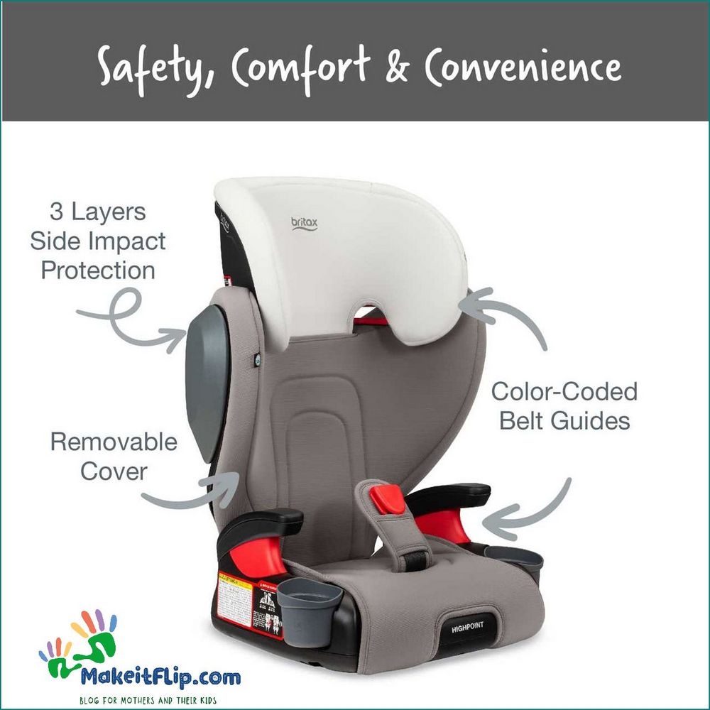 Graco Backless Booster Seat Safety Comfort and Convenience