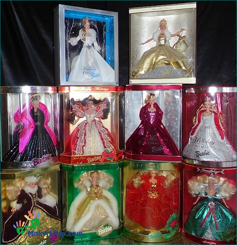Happy Holiday Barbies The Perfect Dolls for Festive Celebrations