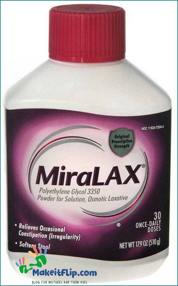How Much Miralax Can I Take for Severe Constipation Find the Right Dosage