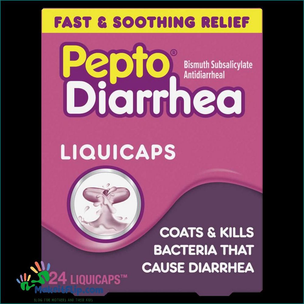 How Pepto Bismol Can Help Relieve Diarrhea Symptoms