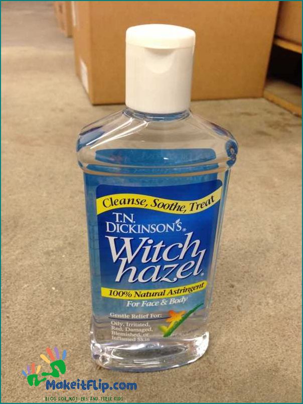 How witch hazel can help soothe and heal sunburn