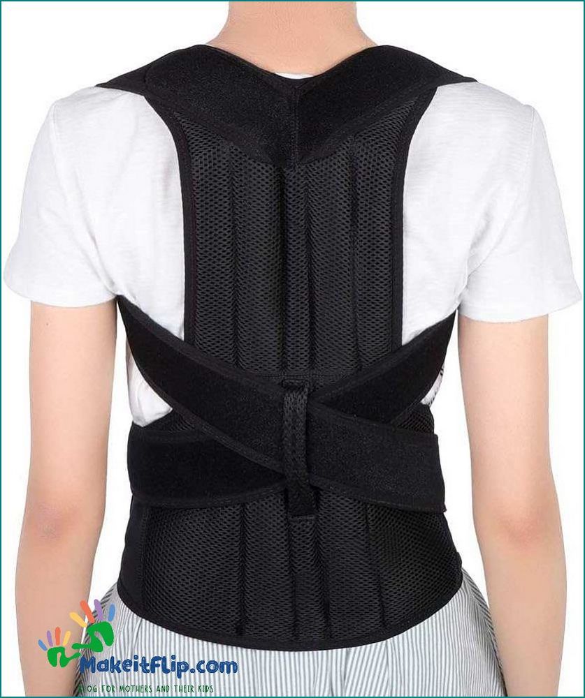 Improve Your Posture and Relieve Back Pain with a Back Support Belt