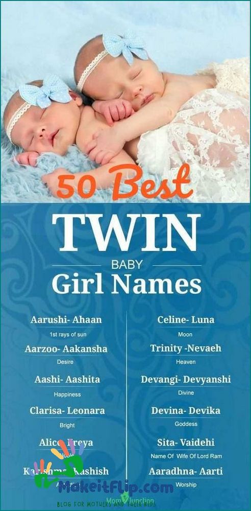 Twin Girl Names Unique and Meaningful Names for Your Baby Girls