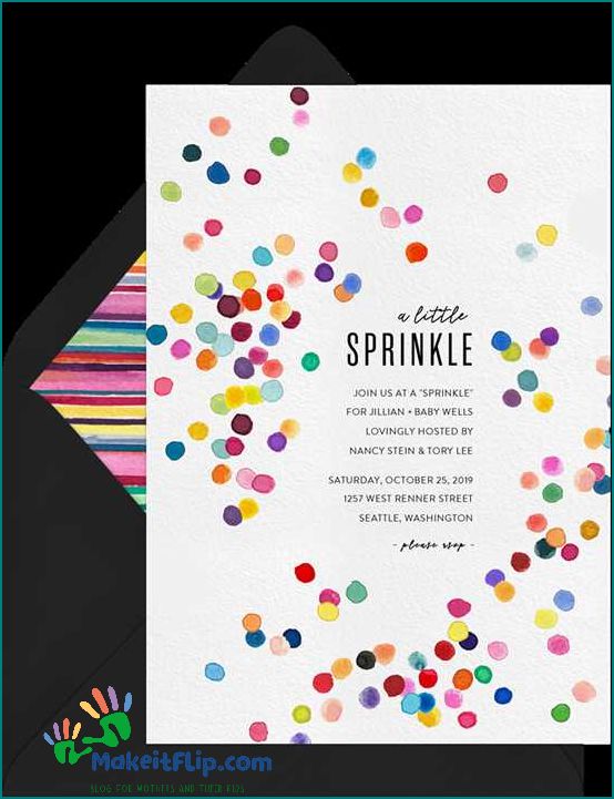 Unique and Adorable Baby Sprinkle Invitations for Your Special Celebration